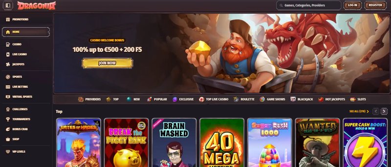 Découvrez les Offres Exclusives du Dragonia Casino en Ligne Français - aperçu
